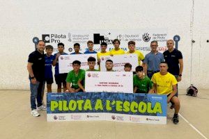 La competició de Secundària de Pilota a l’Escola corona els seus campions