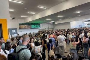 Interrumpido el tráfico de trenes entre la Comunitat Valenciana y Chamartín