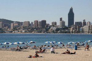 Imagen de archivo/ Playa de Poniente de Benidorm