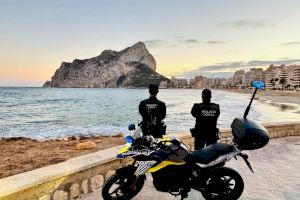 La Policía Local de Calp se prepara para el verano