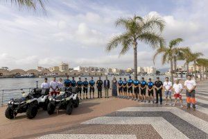 Gandia refuerza la seguridad estival con nuevos quads y un operativo especial en la playa