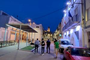 Finaliza la reforma del alumbrado público de Rossell, que permitirá un ahorro energético superior al 50%