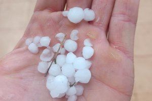 El granizo y las tormentas vuelven a la palestra a la Comunitat Valenciana este sábado