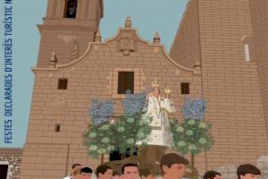 Peñíscola ya tiene cartel para sus Fiestas: "Als pas dels marinos", de María Segorbe