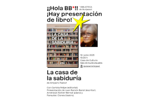 La burjassotense Amparo Pastor presenta en la Casa de Cultura su libro La casa de la sabiduría