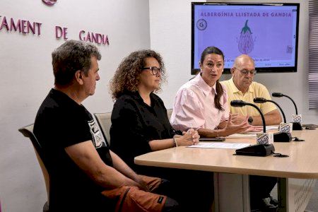 Gandia impulsa el ‘Mes Gastronòmic de l’Albergínia Llistada’ per posar en valor el producte local, la cuina creativa i el territori