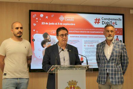 Más de 250 niños y jóvenes se han inscrito ya en el Campamento Digital gratuito de Castellón que apuesta por el talento digital este verano