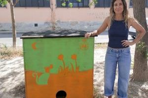 Los artistas eldenses Noba41 y Taone decoran las casetas de las colonias felinas de la ciudad para convertirlas en obras de arte urbano