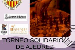 El Club Ajedrez Burjassot organiza un Torneo Solidario en beneficio de la Asociación Asperger Valencia TEA