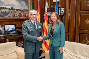 Carrasco rep al nou Coronel Cap de la Comandància de la Guàrdia Civil a la província