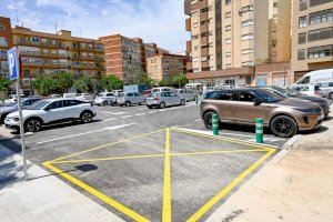 Movilidad pone en funcionamiento un nuevo aparcamiento provisional de 1.550 m2 en el barrio de Soternes