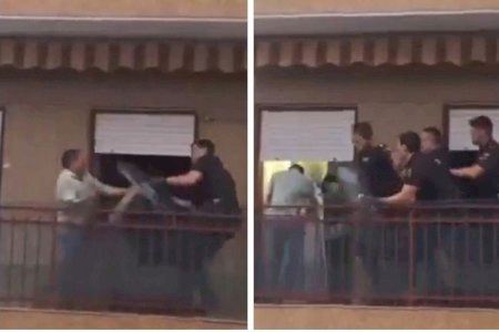 VÍDEO: Desplegament policial de pel·lícula al domicili d'un individu que va sembrar el caos al centre d'Elx