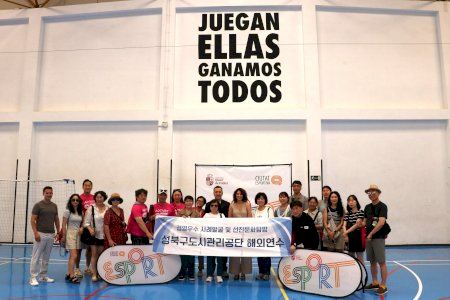 Quart de Poblet expone su liderazgo en gestión deportiva ante una delegación institucional de Corea del Sur