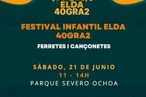 El parque Severo Ochoa acoge este sábado el Festival Infantil 40Gra2 con música, talleres y juegos al aire libre para los más pequeños