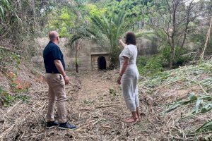 Teulada Moraira concluye los trabajos de limpieza del Barranco del Portet para garantizar la seguridad y el buen estado del cauce