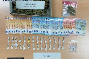 Nou colp al narco a Almassora: desmantellen per segona vegada un punt de venda de droga al costat d'un parc infantil