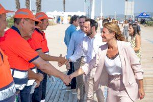 Carrasco: “Los castellonenses estrenarán este verano un nuevo paseo marítimo y disfrutarán de playas seguras y accesibles”
