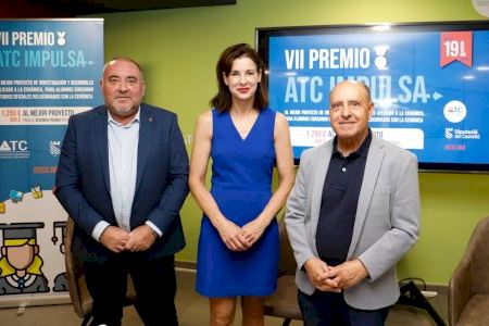 La Diputación de Castellón y ATC reconocen los trabajos de investigación relacionados con el sector cerámico con los premios ATC Impulsa
