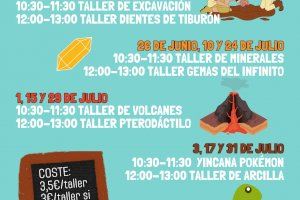 El MUPE se llena de actividad este verano con diferentes talleres didácticos para los más pequeños de la casa