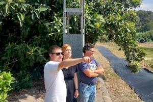 Els diputats de Compromís visiten Almiserà per abordar les millores d'accés al municipi