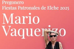 Mario Vaquerizo será el pregonero de las Fiestas de Elche 2025