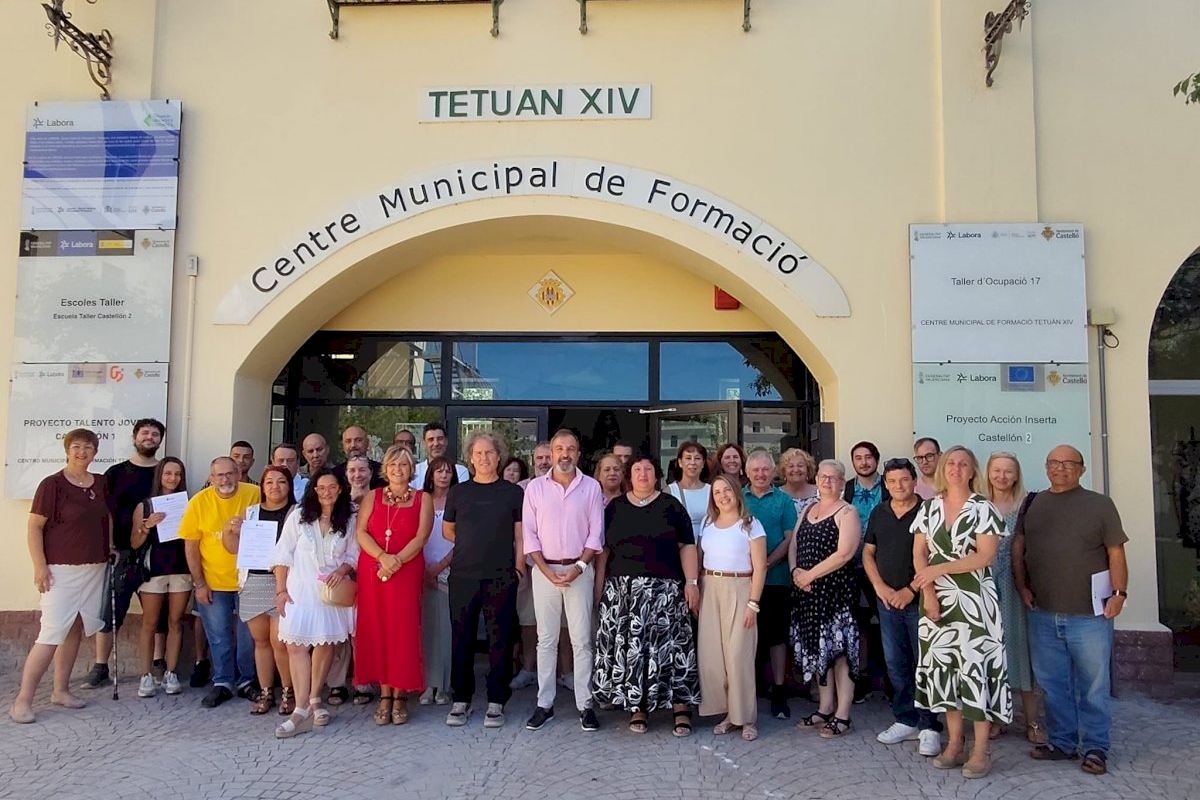 Castellón clausura Acción Inserta 2 tras formar y contratar a 36 personas con dificultades de acceso al mercado laboral