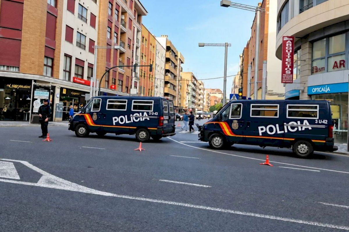 Valencia busca al autor del disparo junto al Palacio de Congresos: el herido, operado de urgencia