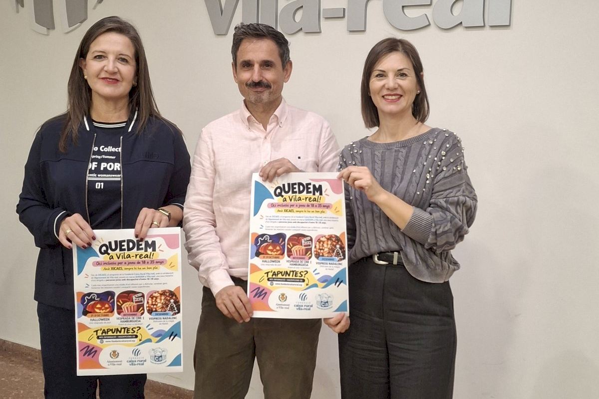 Fundació Caixa Rural y el Ayuntamiento lanzan ‘Quedem a Vila-real!’, un programa de ocio inclusivo para jóvenes con necesidades especiales