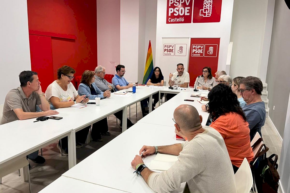 El PSPV de Castelló arranca la campaña del 29-N con un llamamiento a la movilización