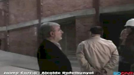 Jaime García - Alcalde Rafelbunyol - Visita nuevas instalaciones