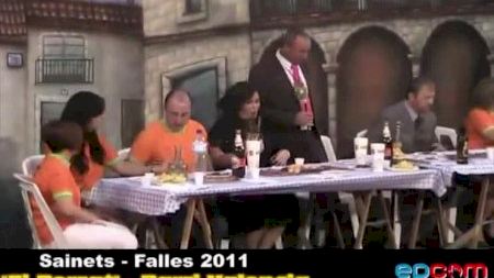 Fallas 2011 - Sainets - Barri Valencia - 2a Part