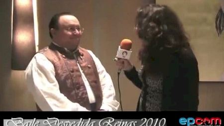 Fallas 2010 - Baile despedida Reinas Falleras - Entrevista Pedro Sancerni