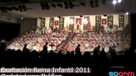 Fallas 2011 - Exaltación Reina Infantil - Acto y Entrevistas