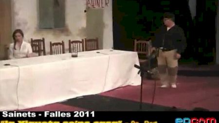 Fallas 2011 - Sainets - Centre Espanya - "La Xiqueta se'ns casa" - Parte 9