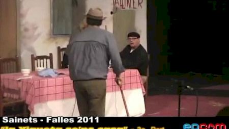 Fallas 2011 - Sainets - Centre Espanya - "La Xiqueta se'ns casa" - Parte 3