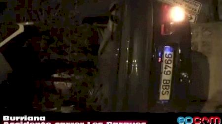 Accidente cruce Serratella - calle Les Barques