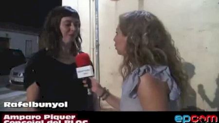 Rafelbunyol - Amparo Piquer concejal del BLOC