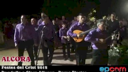 Alcora - Festes del Crist 2012 - Rondalla a Clara Allepuz