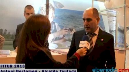 FITUR 2013 - Teulada - Antoni Bertomeu, Alcalde
