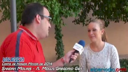 Valencia - Fallas 2014 - Corte Honor Mayor - Sandra Molins