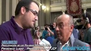Valencia - Fallas 2014 - Proclamación Falleras Mayores - Presidente JCF