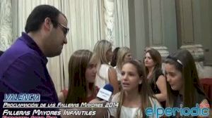 Valencia - Fallas 2014 - Proclamación Falleras Mayores - Falleras Mayores Infantiles