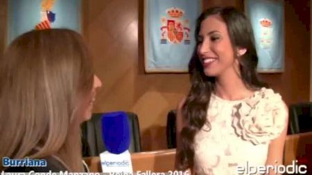 Burriana - Fallas 2016 - Elección Reinas - Laura Conde