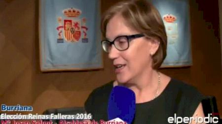 Burriana - Fallas 2016 - Elección Reinas Falleras - Alcaldesa Mª Josep Safont