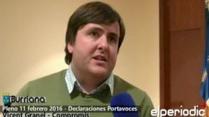 Burriana - Pleno 11 Febrero 2016 - COMPROMÍS - Vicent Granel