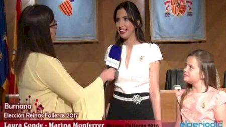 Burriana - Fallas 2017 - Elección Reinas Falleras - Laura Conde y Marina Monferrer