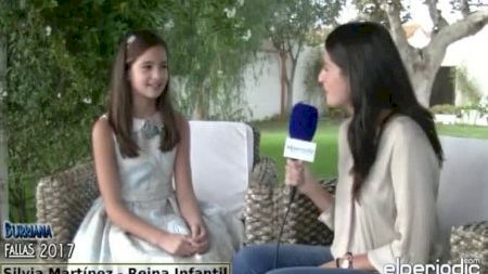 Burriana - Fallas 2017 - Entrevista Silvia Martínez