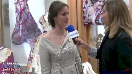 Burriana - Fallas 2018 - Proclamación - Judit Pesudo - Reina Fallera