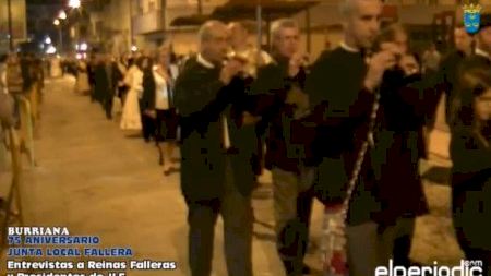 Burriana - 75 Aniversario de Junta Local Fallera - Entrevistas Reinas Falleras y Presidentes