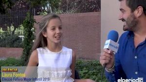 Entrevista a Laura Fontes. Candidata a Fallera Mayor Infantil de Valencia 2019